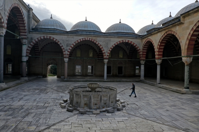 Selimiye Camii salgın sürecinde de ilgi gördü